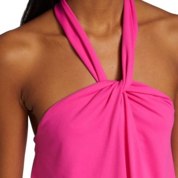 SUSANA MONACO Twisted Halterneck Top - Picture 3 of 8